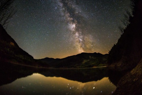 Afbeeldingen van Milky Way Landscape