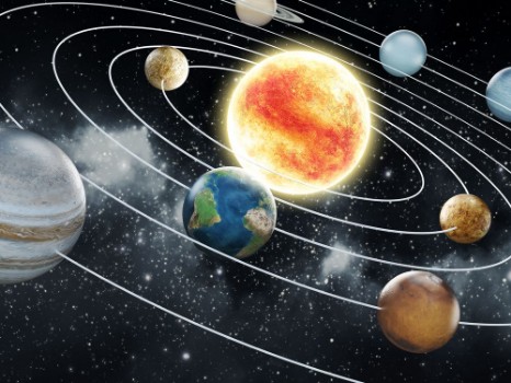 Picture of Solar System Illustration