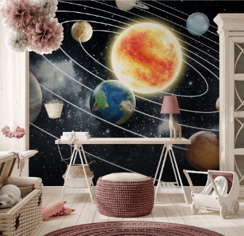 Afbeeldingen van Solar System Illustration