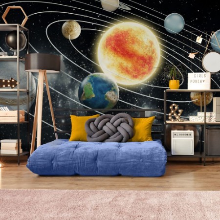 Picture of Solar System Illustration