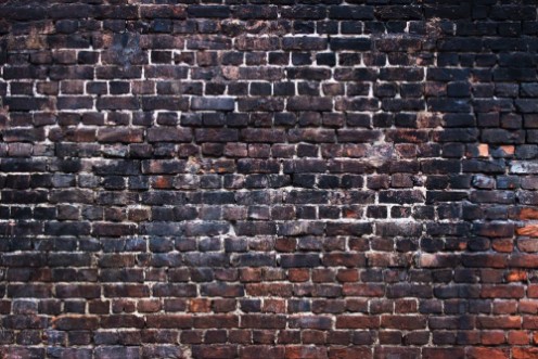 Black Brick Texture photowallpaper Scandiwall
