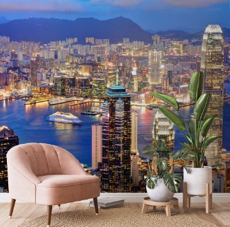 Bild på Hong Kong Night View