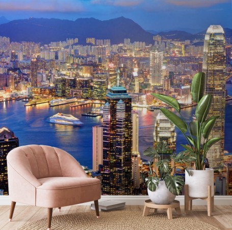 Afbeeldingen van Hong Kong Night View