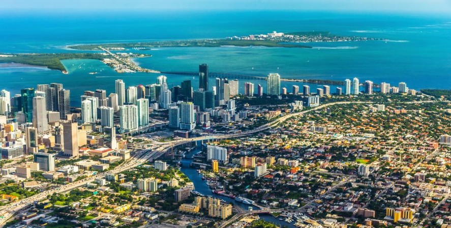 Afbeeldingen van Town and Beach of Miami
