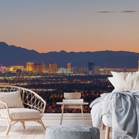 Image de Aerial view of Las Vegas strip