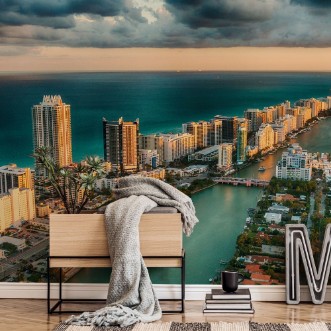 Afbeeldingen van Miami Beach skyline