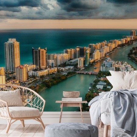 Picture of Miami Beach skyline