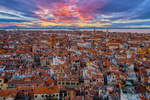 Bild på Aerial view of Venice