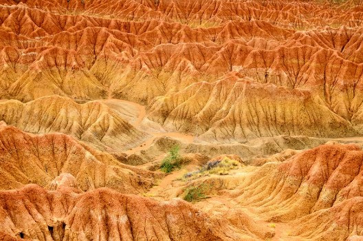 Picture of Sand Formation of Tatacoa Desert
