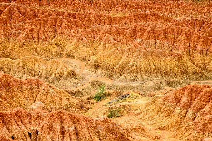 Bild på Sand Formation of Tatacoa Desert