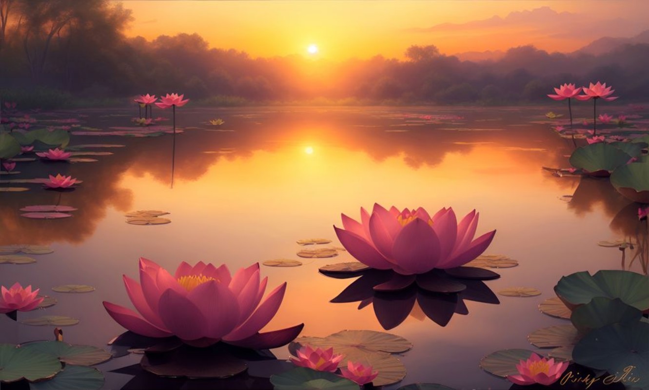 Afbeeldingen van Lotus Pond