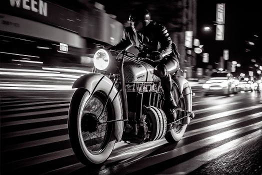 Bild på Retro Motorcycle