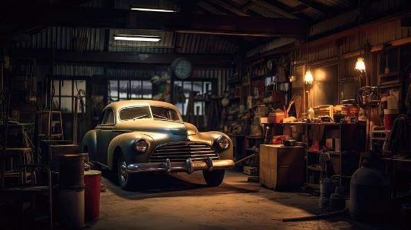 Picture of Vintage Garage