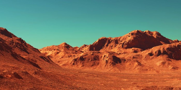 Bild på Mars Landscape