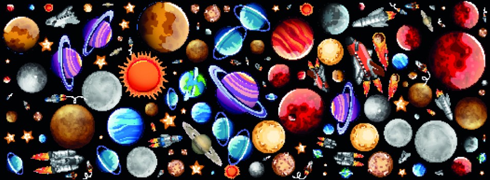 Picture of Planets in Space