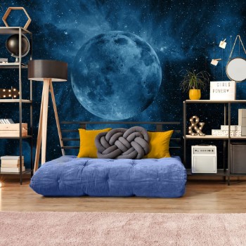 Picture of Full Moon in the Space