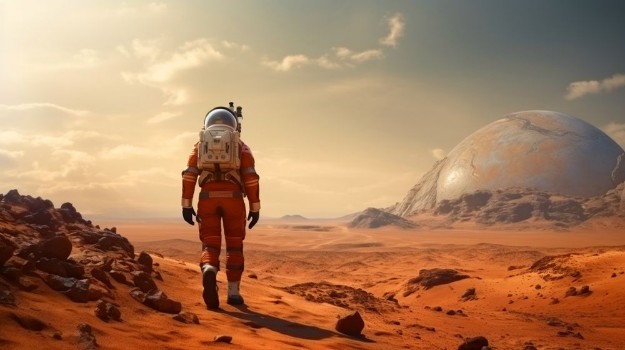 Bild på Walking on Mars