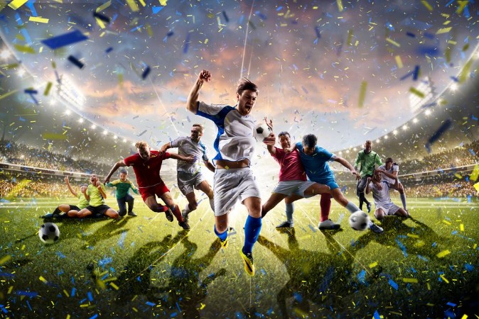 Afbeeldingen van Collage Football