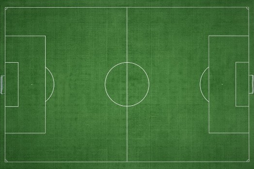Picture of Green Grass Football Field