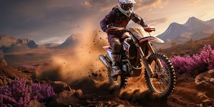 Picture of Motorcross in the Hills