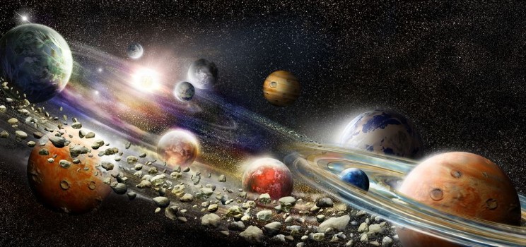 Picture of Alien Solar System