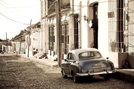 Picture of Antique Car, Trinidad