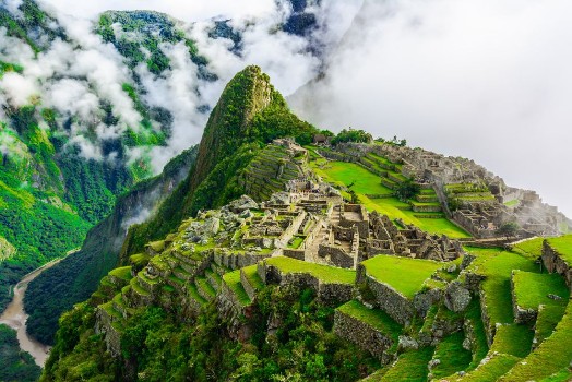 Picture of Machu Picchu Sunshine
