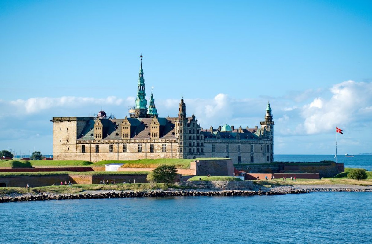 Picture of Castle of Kronborg home of Shakespeares Hamlet
