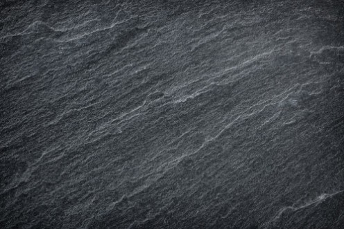 Picture of Dark grey  black slate background or texture