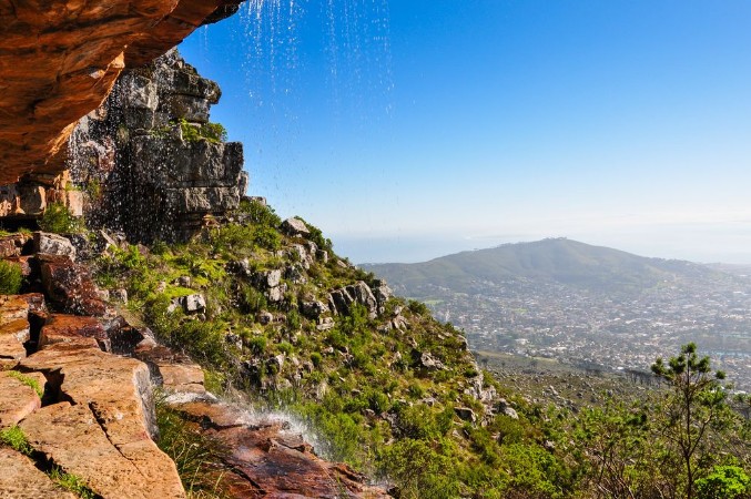 Afbeeldingen van Kapstadt Blick vom Tafelberg Sdafrika