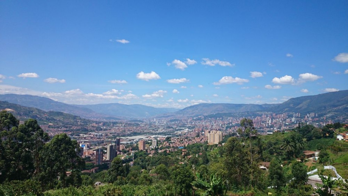 Afbeeldingen van Panorama del Valle del Aburra Medellin Colombia