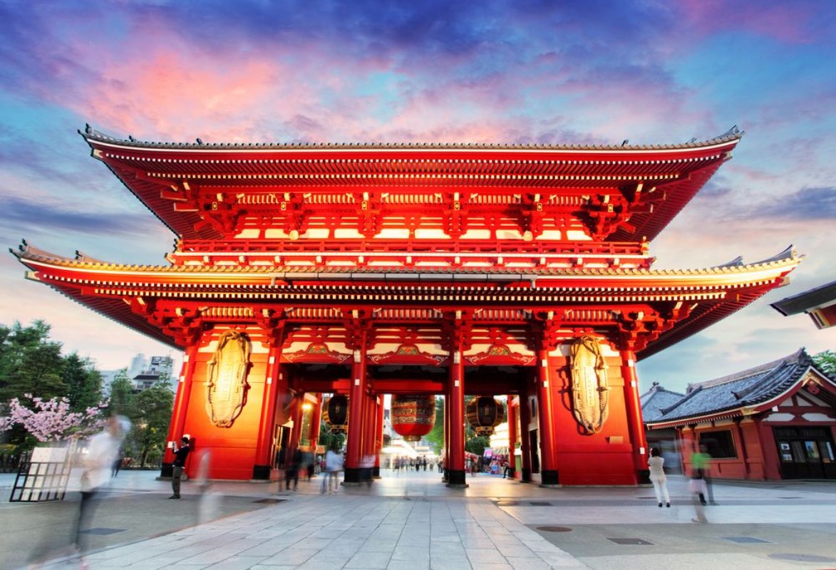 Bild på Tokyo - Japan Asakusa Temple
