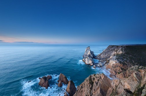 Afbeeldingen van The cliffs of Cabo da Roca Portugal 