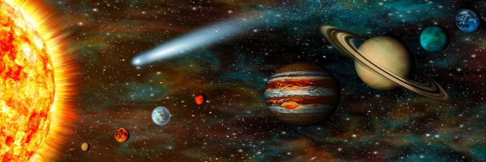 Bild på Realistic Solar System ultrawide 