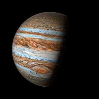 Bild på Jupiter Elements of this image furnished by Nasa