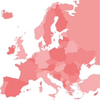 Bild på Map of Europe