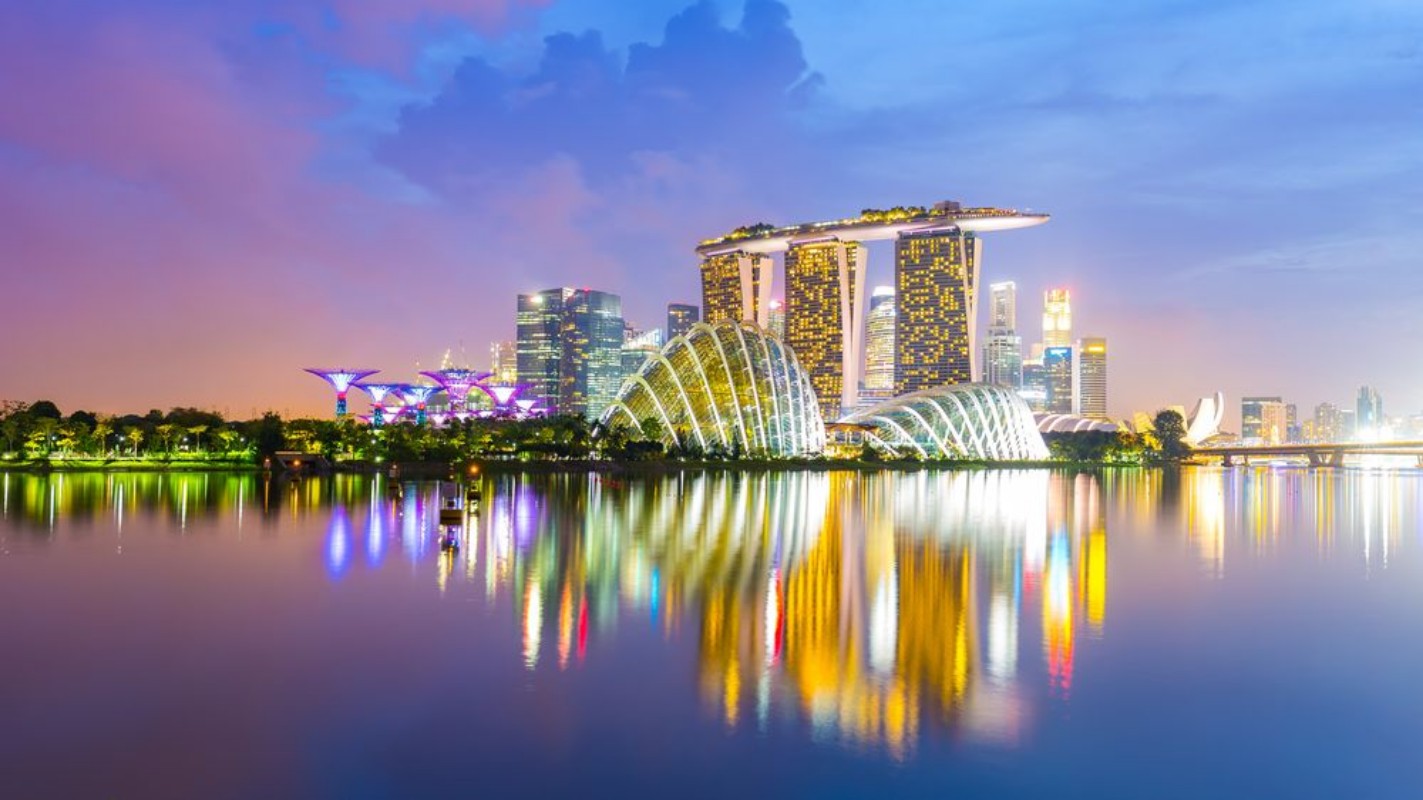 Image de Panorama view of Singapore Skyline