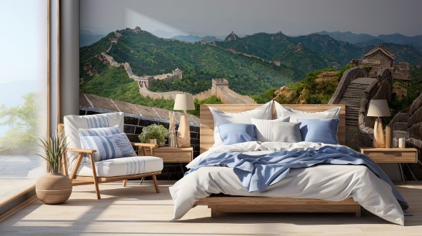 Afbeeldingen van The Great Wall Beijing China