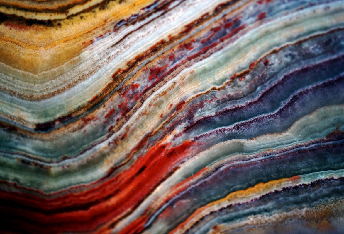 Afbeeldingen van Texture of gem stone  marble onyx 