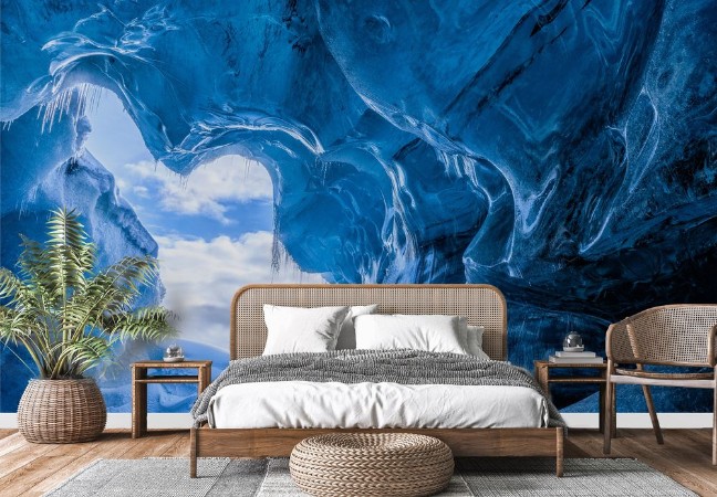 Afbeeldingen van Amazing glacial cave