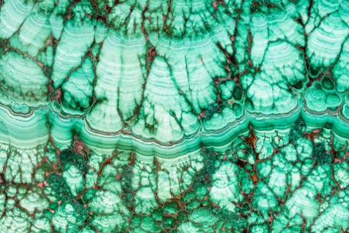 Picture of Texture of malachite mineral gemstone