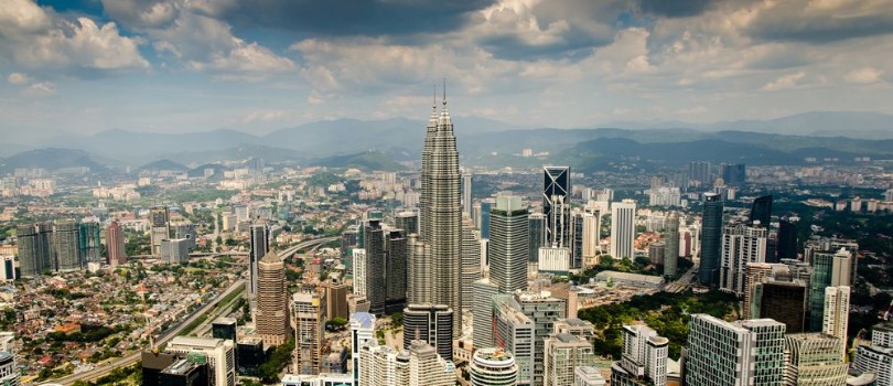 Bild på Panorama Skyline von Kuala Lumpur