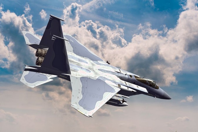 Afbeeldingen van F-15C Eagle 3D rendering