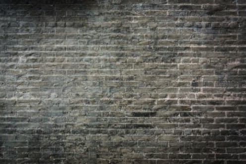 Picture of Dark brick wall background