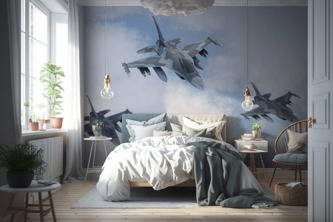 Bild på Fighter jet  3d render