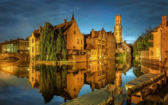 Image de Bruges Canal Belgium