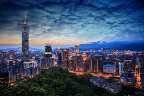Bild på Taipei Skyline