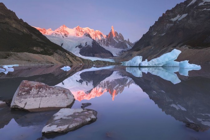 Picture of Mount Torre Fitz Roy at sunrise Los Glaciares National Park