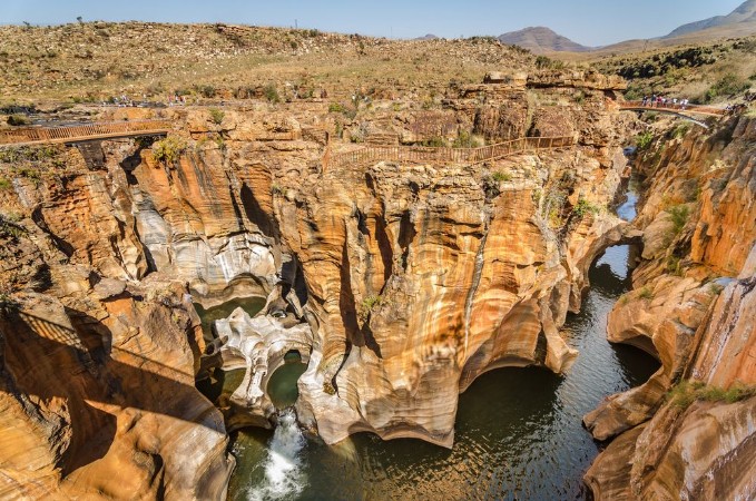 Bild på Blyde river canyon Mpumalanga Sudafrica