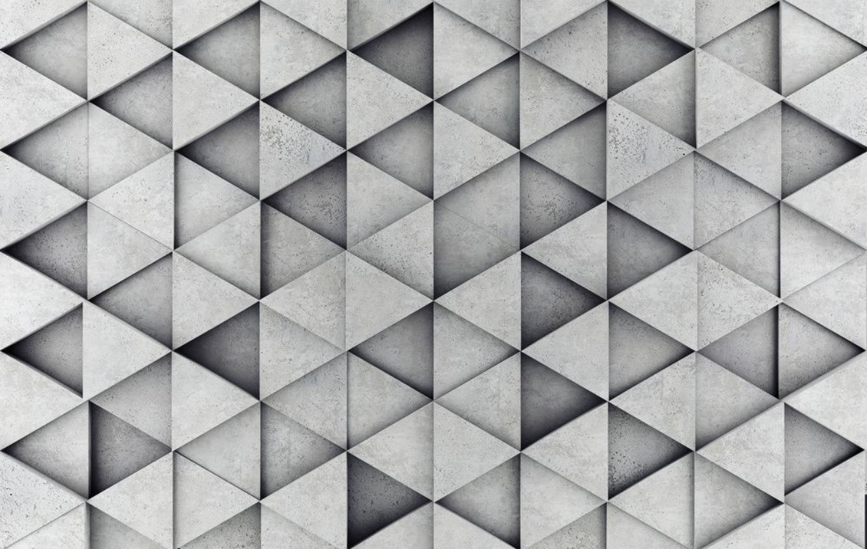 Afbeeldingen van Concrete prism as a background 3D rendering